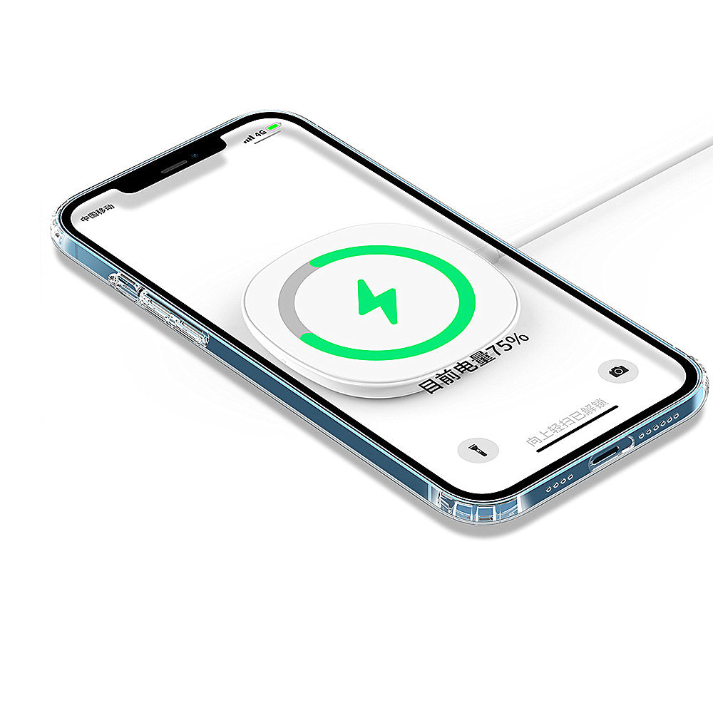Phone Case Cover for iPhone 15 Pro Compatible with MagSafe Magnetic Ring HD Clear Acrylic TPU Phone Shell Phone Case Cover for iPhone 15 Pro Compatible with MagSafe Magnetic Ring HD Clear Acrylic TPU Phone Shell